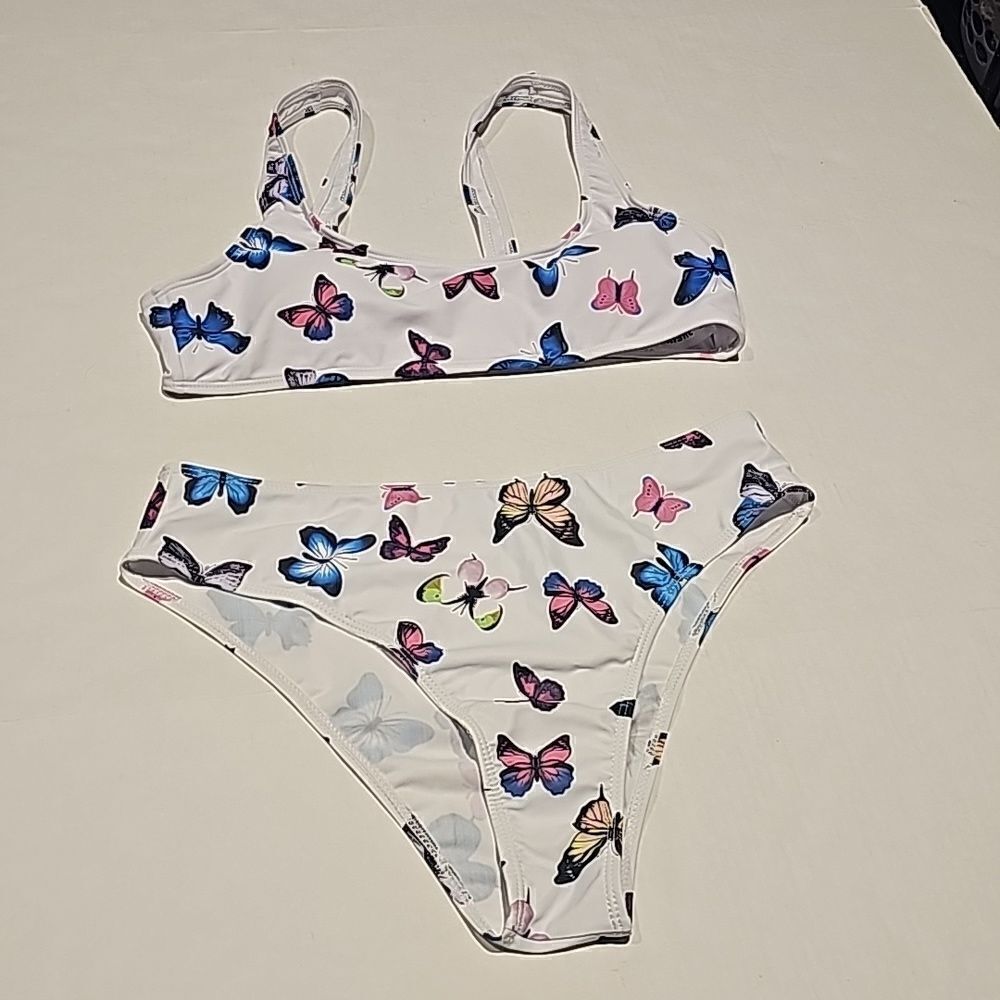 Shein butterfly bikini size XL